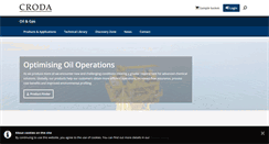 Desktop Screenshot of crodaoilandgas.com